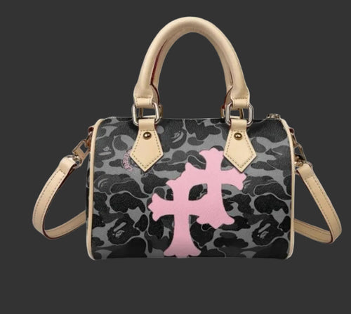 Pretty Chrome Heart Baddie mini  bag | TheBaddiesVault