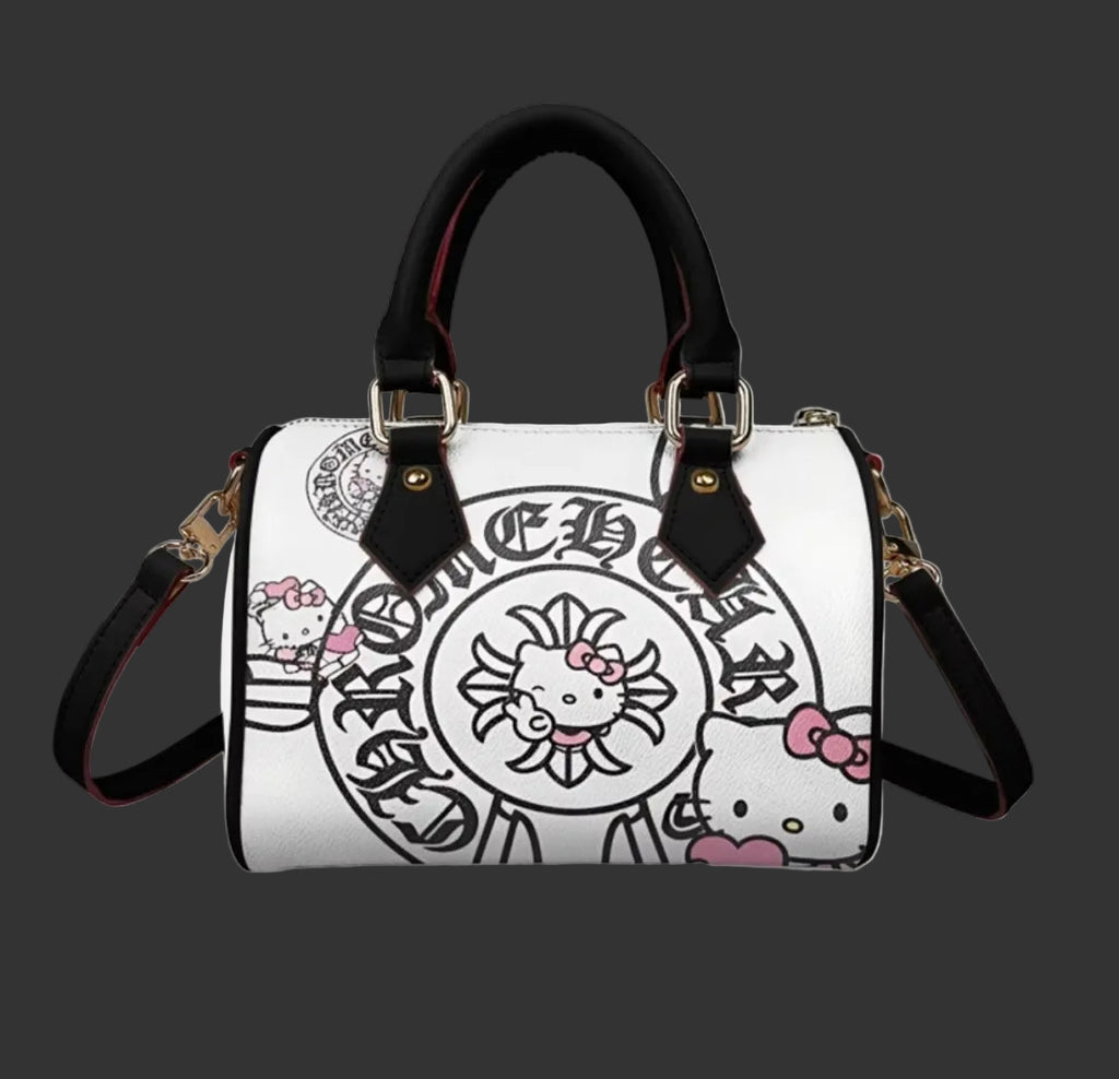 Baddie Kitty Chrome Noir mini bag | TheBaddiesVault